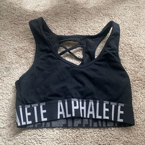 Alphalete black sports bra!